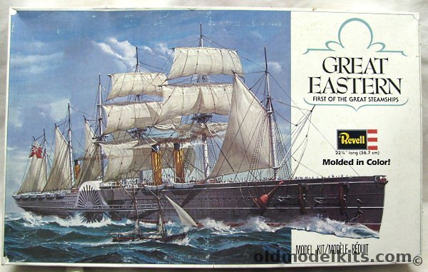 Revell 1/388 Great Eastern - First of the Great Steamships, 5201 plastic model kit